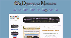 Desktop Screenshot of dragonscaleminiatures.com